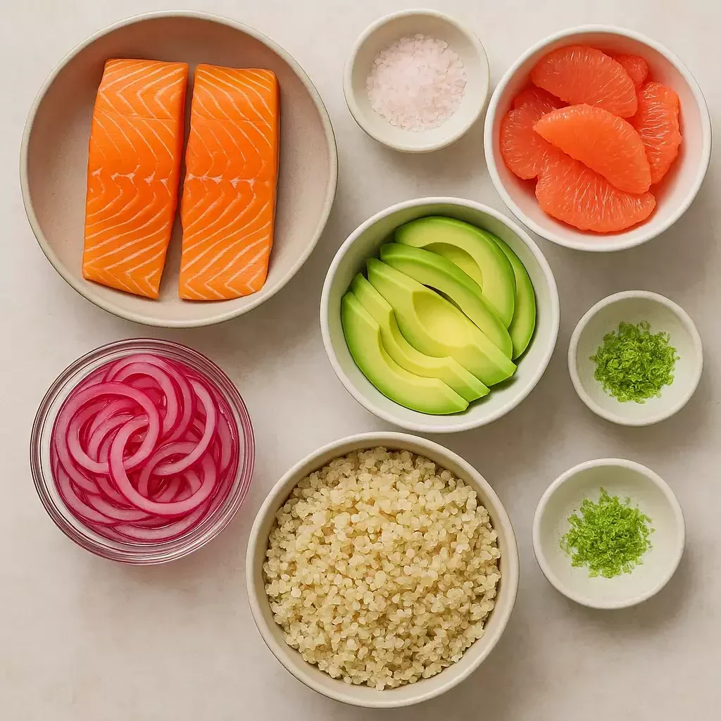 Pink Salt Recipe: 15-Min Salmon Bowl Magic Diet 10 Pink Salt Diet Recipe Ingredients