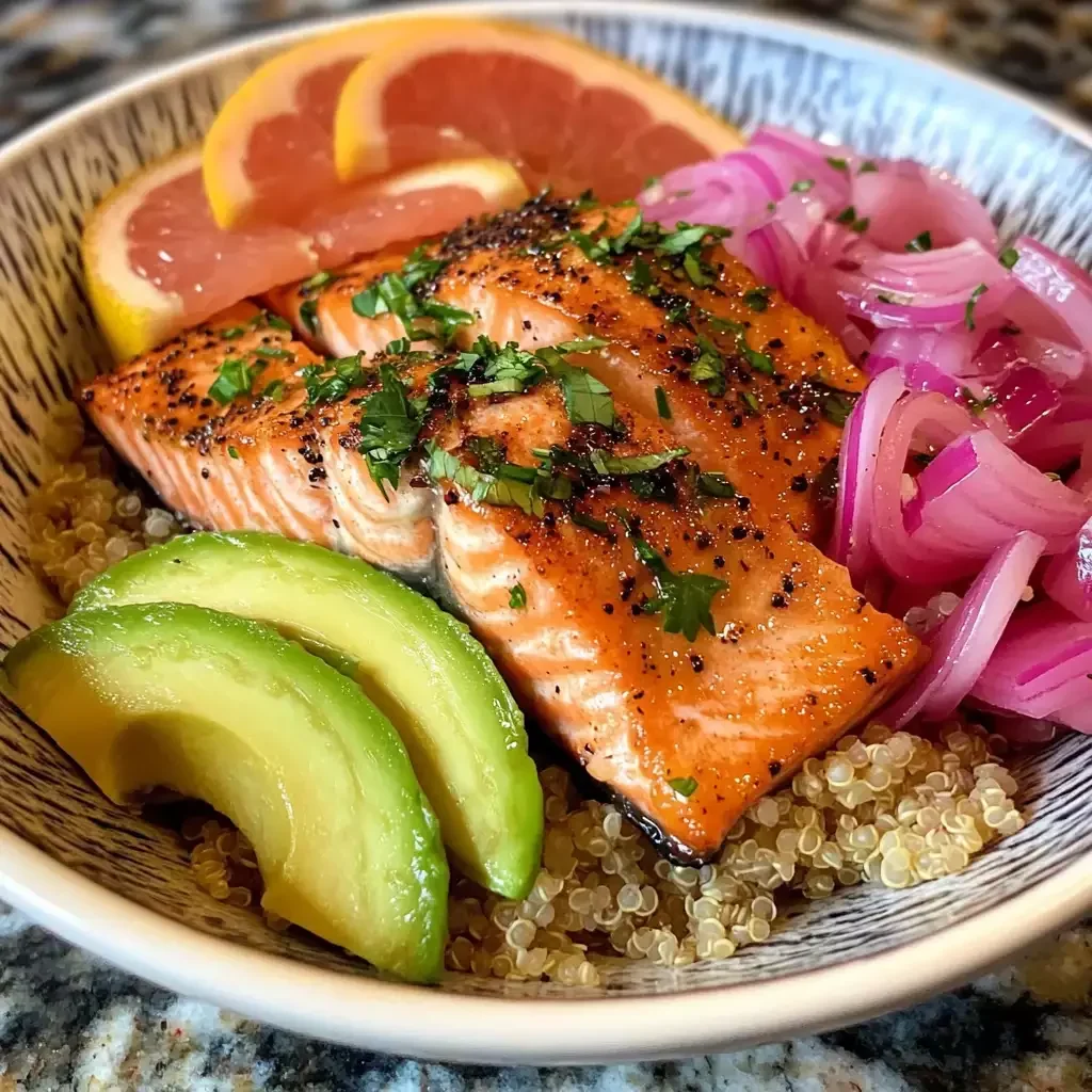 Pink Salt Recipe: 15-Min Salmon Bowl Magic Diet 8 Pink Salt Diet Recipe
