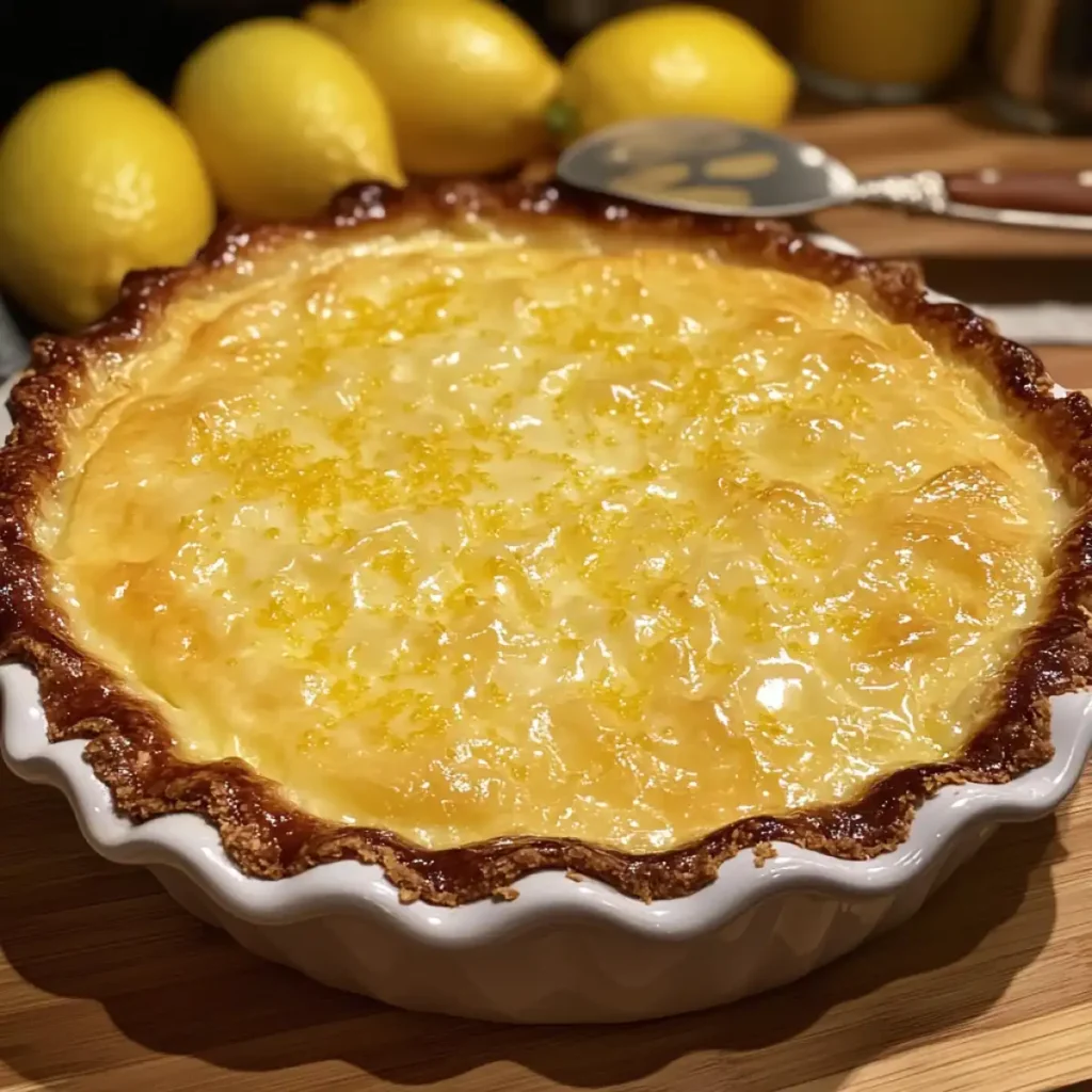 Baby Lemon Impossible Pie Recipe