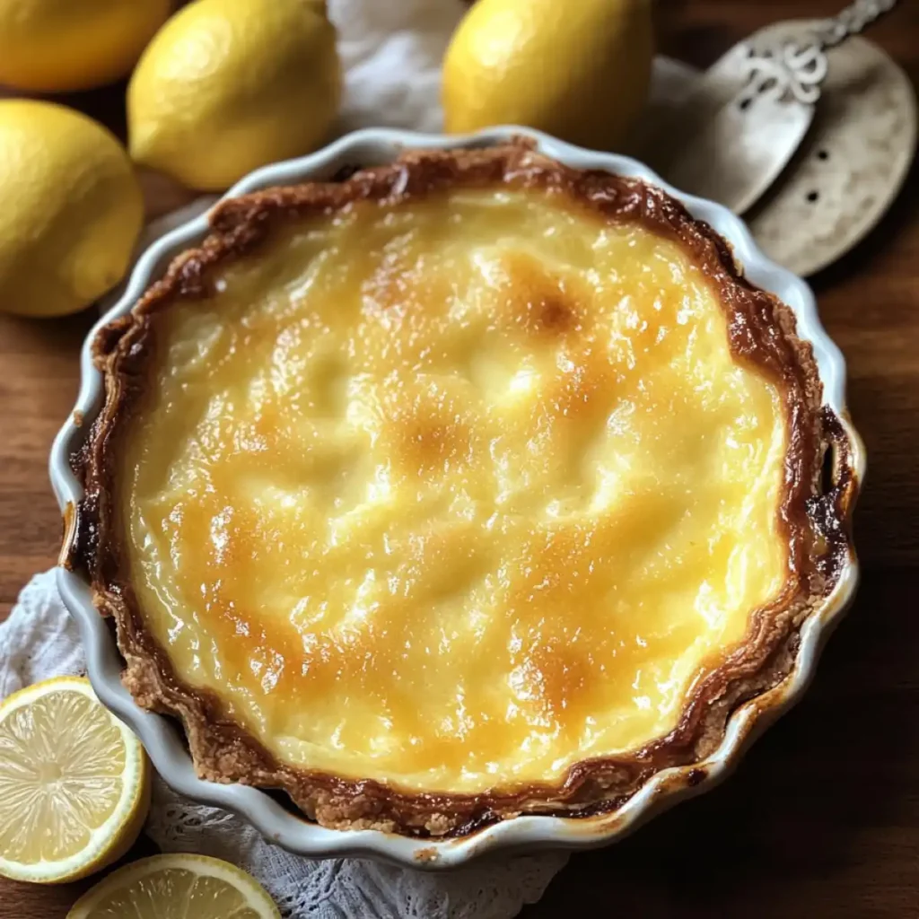 Baby Lemon Impossible Pie Recipe