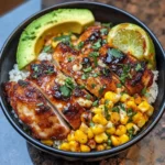 Mexican Street Corn Chicken Rice Bowl Recipe - Irresistible! 8 Mexican Street Corn Chicken Rice Bowl