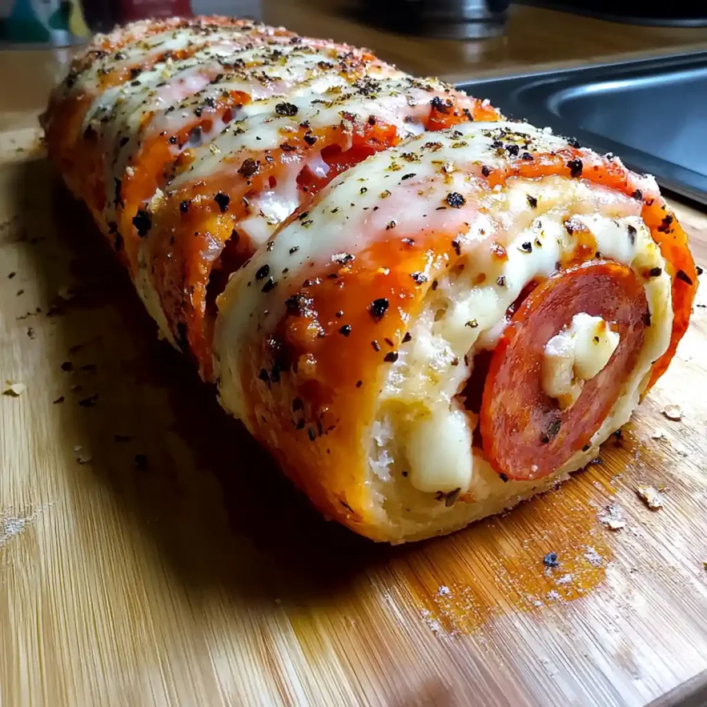 Pepperoni Bread Roll Recipe: Irresistibly Cheesy Delight! 3 Pepperoni Bread Roll