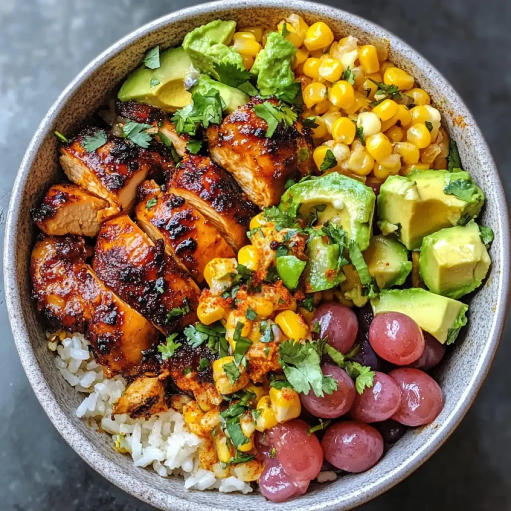 Zesty Street Corn Chicken Rice Bowl: Smoky & Addictive! 8 Zesty Street Corn Chicken Rice Bowl
