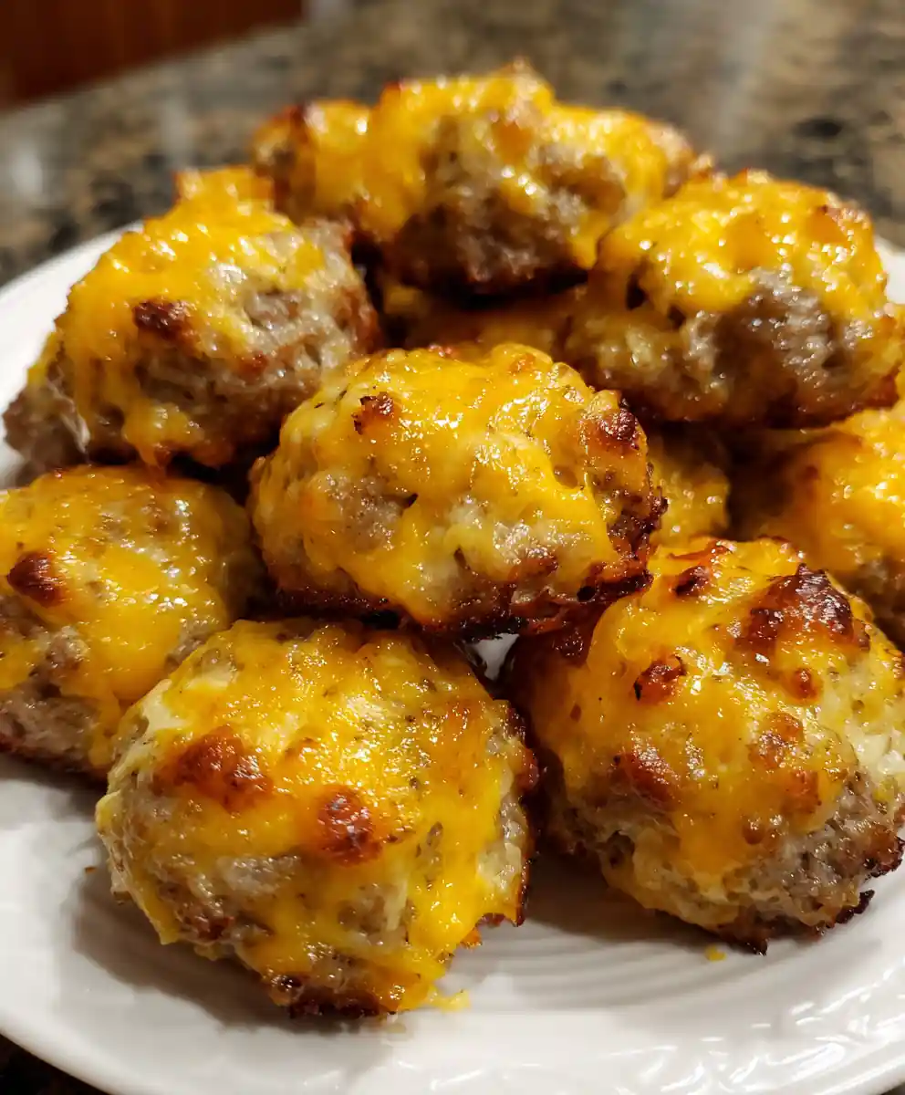 Bisquick Sausage Balls Recipe with Beef Sausage
