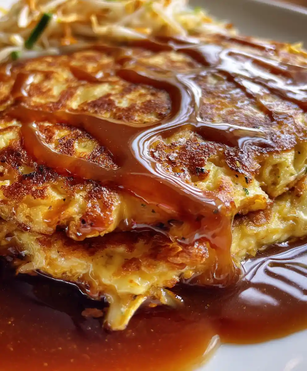 Egg Foo Young Recipe Pan-Fried With Savory Gravy 7 Egg Foo Young Recipe Pan-Fried with Savory Gravy
