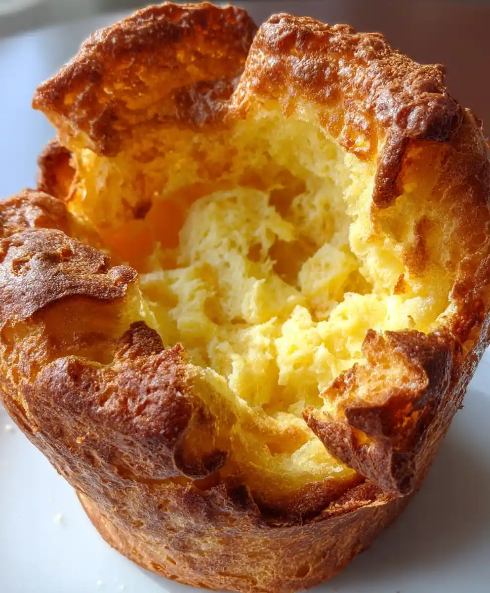 Popover Recipe Baked in Buttered Cast-Iron