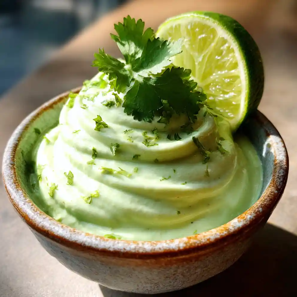 Unlock Instant Flavor: Easy Avocado Crema Recipe With Lime-Cilantro Green Whip for Busy Families 6 avocado crema recipe With Lime-Cilantro Green Whip