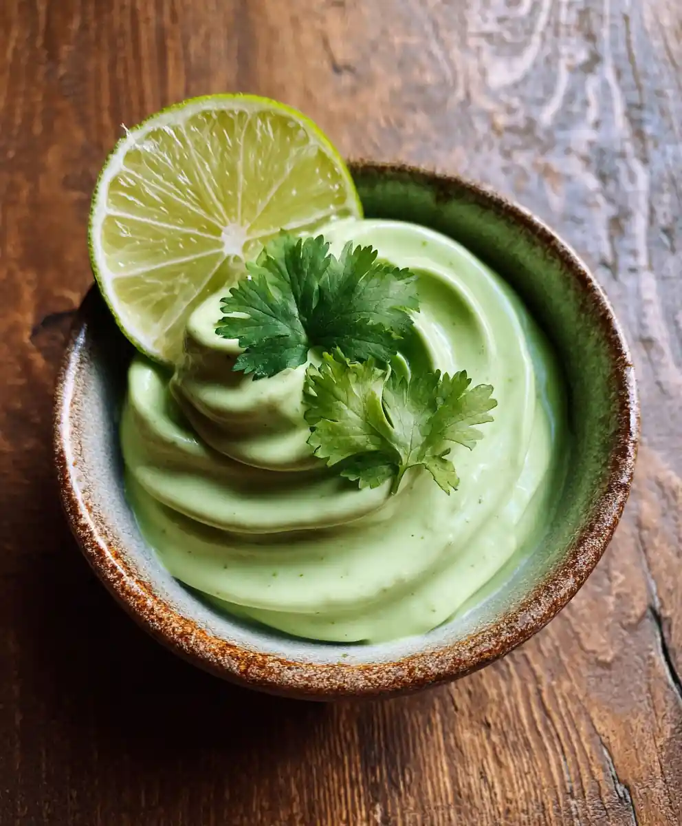 Unlock Instant Flavor: Easy Avocado Crema Recipe With Lime-Cilantro Green Whip for Busy Families 7 avocado crema recipe With Lime-Cilantro Green Whip