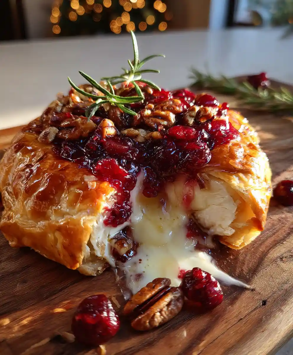 Baked Brie Recipe Cranberry-Wreath Baked Brie 7 baked brie recipe Cranberry-Wreath Baked Brie