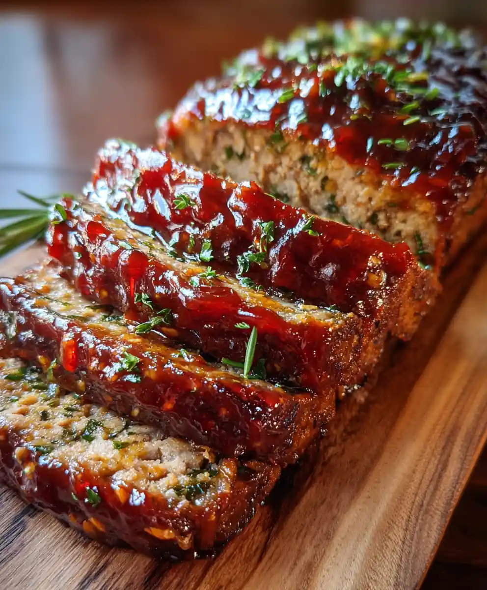 bbq meatloaf recipe With Chipotle Glaze Sheen