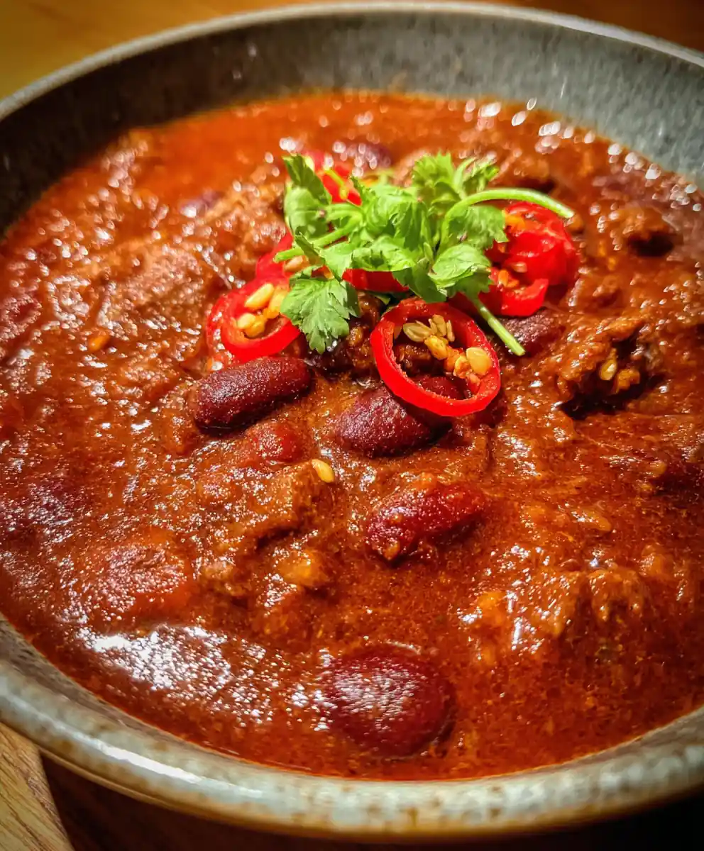 best crockpot chili recipe winner with Garnet Bean Medley