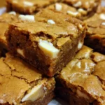 Blonde Brownies Recipe With White Chocolate Shards 1761948314.7684374