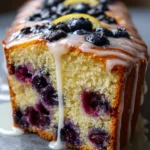 Blueberry Loaf Recipe Lemon Iced Blueberry Loaf With Violet Veins 1761407238.6246765