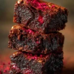 Brownie Bites Recipe Cocoa Brownie Bites With Raspberry Dust 1761483082.3491526