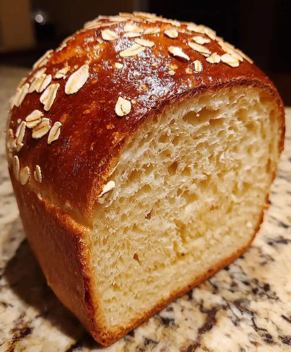 buttermilk bread recipe Golden Buttermilk Bread With Oat Top
