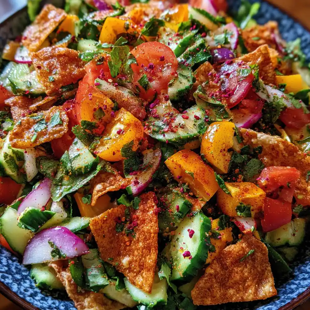 Fattoush Salad Recipe With Sumac Ruby Dust 4 Fattoush Salad Recipe With Sumac Ruby Dust 1760780405.557789