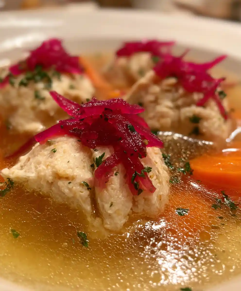 gefilte fish recipe With Beet Horseradish Ribbon