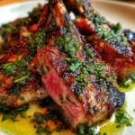 Grilled Lamb Chops Recipe With Charred Herb Green 1761938865.9710119