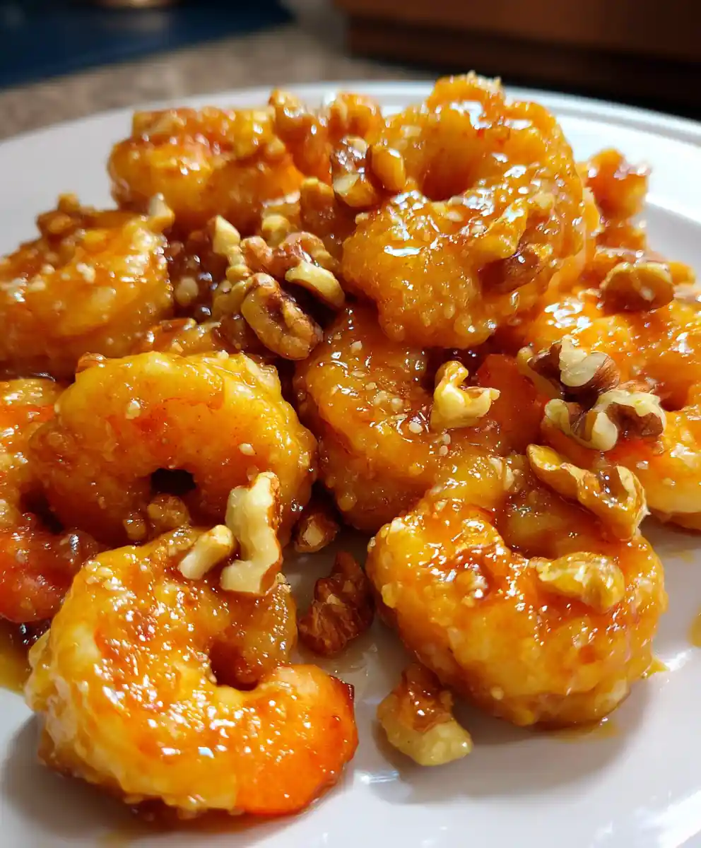 Honey Walnut Shrimp Recipe With Golden Citrus Glaze 7 honey walnut shrimp recipe With Golden Citrus Glaze