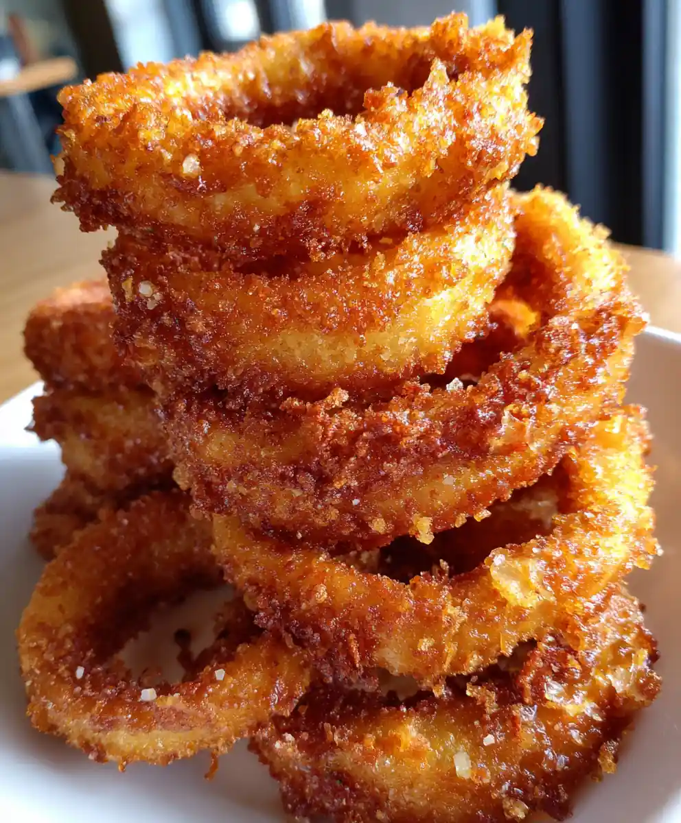 Onion Ring Batter Recipe Paprika-Crimson Crunch Onion Rings 7 onion ring batter recipe Paprika-Crimson Crunch Onion Rings