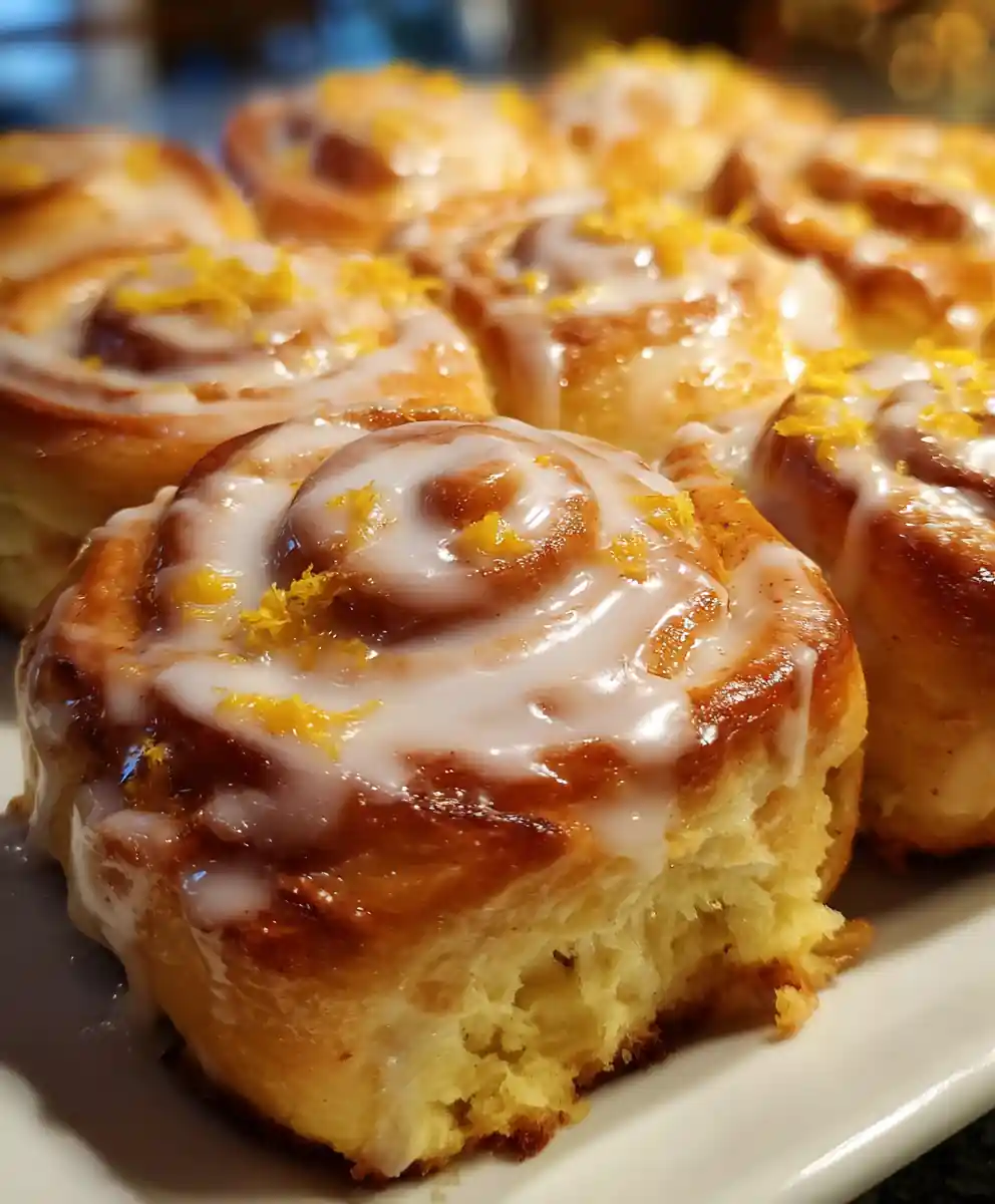 orange rolls recipe Orange Blossom Rolls With Vanilla Icing