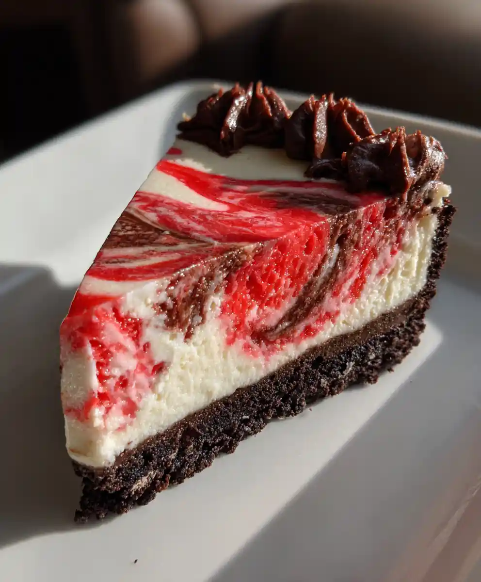 oreo pie recipe with Ruby Strawberry Stripe