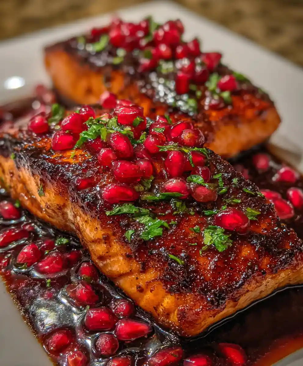 Pan Seared Salmon Recipe With Pomegranate Molasses Glaze 7 pan seared salmon recipe With Pomegranate Molasses Glaze