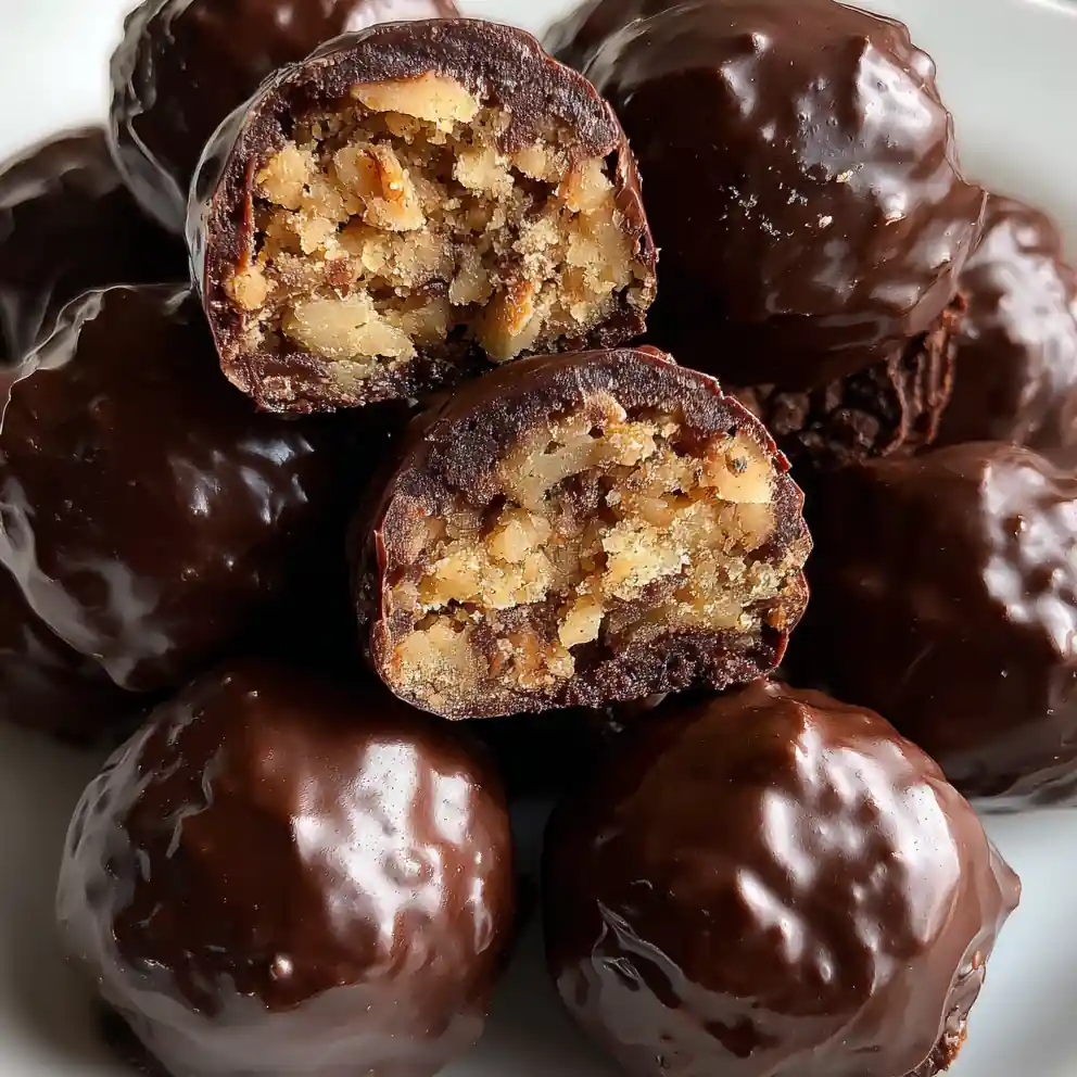 Pecan Pie Balls Recipe Chocolate Dipped Pecan Pie Balls 1761516821.8909755