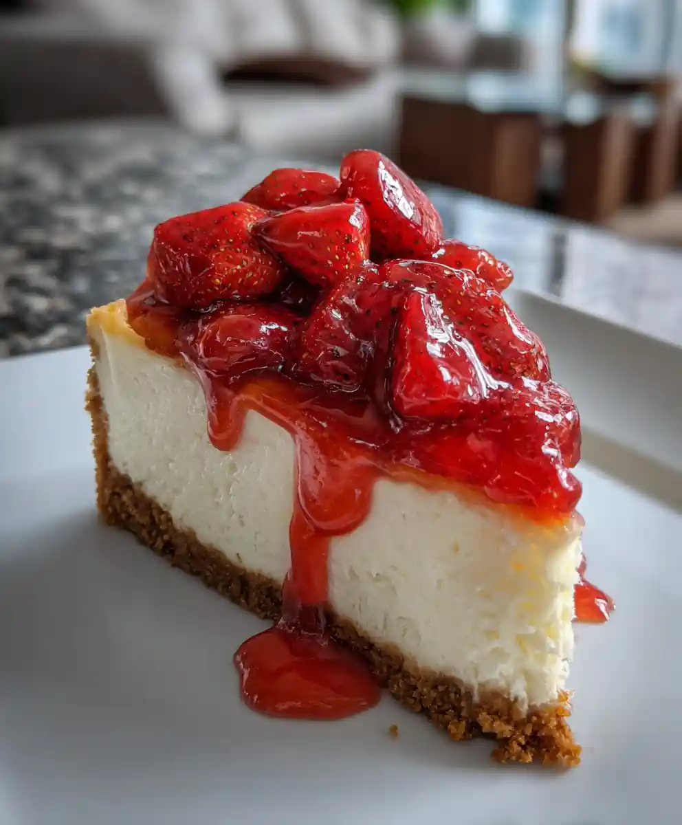 Philly Cheesecake Recipe Strawberry-Top Philly Cheesecake 7 philly cheesecake recipe Strawberry-Top Philly Cheesecake