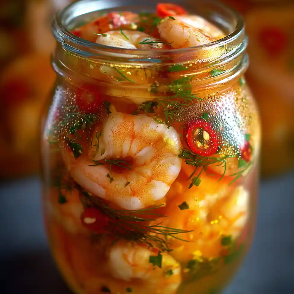 pickled shrimp recipe Chili-Orange Pickled Shrimp With Dill