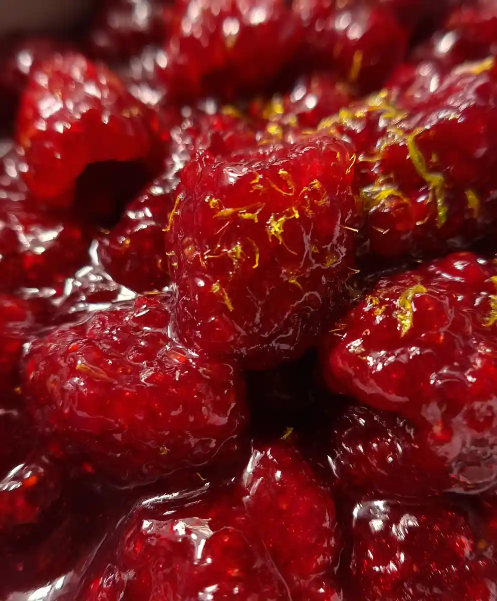 raspberry compote recipe Ruby Raspberry Compote With Lemon Thread