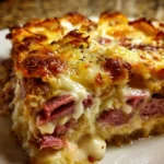 Reuben Bake Recipe Thousand Island Reuben Bake With Ruby Kraut 1761488234.628629