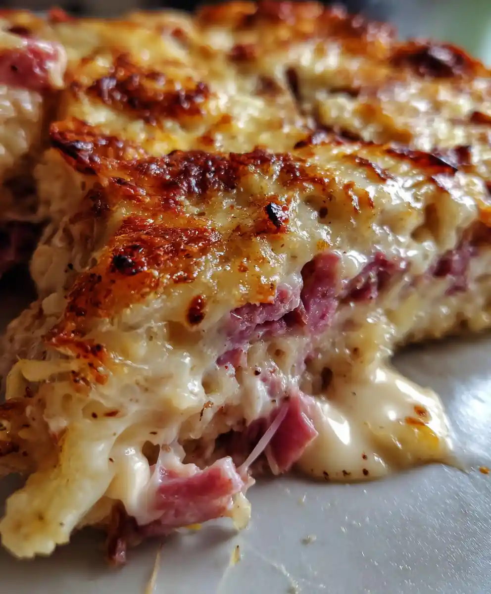 reuben bake recipe Thousand Island Reuben Bake With Ruby Kraut
