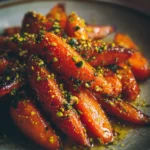 Roasted Carrots Recipe Honey Chili Roasted Carrots With Pistachio Dust 1761842425.8380682