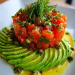 Salmon Tartare Recipe Citrus-Ruby Salmon Tartare With Avocado Fans 8 Salmon Tartare Recipe Citrus Ruby Salmon Tartare With Avocado Fans 1761520308.9578552