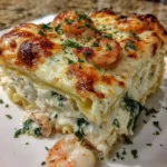 Seafood Lasagna Recipe With Spinach Alfredo Marbling 8 Seafood Lasagna Recipe With Spinach Alfredo Marbling 1760781147.9767652