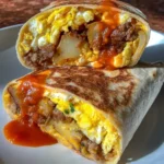 Simple Breakfast Burrito Recipe With Sunset Salsa Stripe 1761949584.7923748