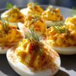 Simple Deviled Egg Recipe With Turmeric Pickle Relish 1761951826.0519247