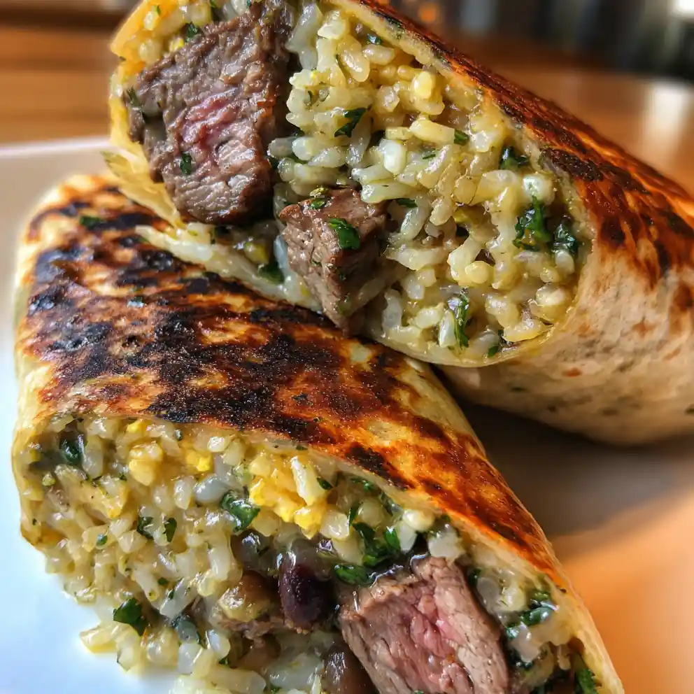 steak burrito recipe With Salsa Verde Streak