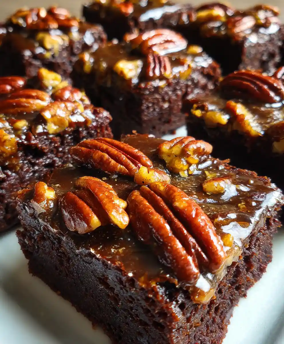 Sweet Potato Brownie Recipe With Maple Pecan Topping 7 sweet potato brownie recipe With Maple Pecan Topping