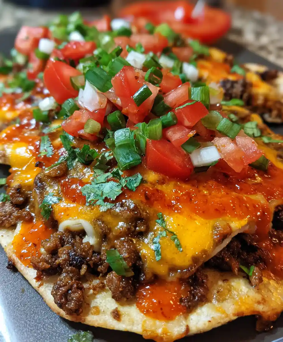 taco bell mexican pizza recipe with Fire Salsa Layer