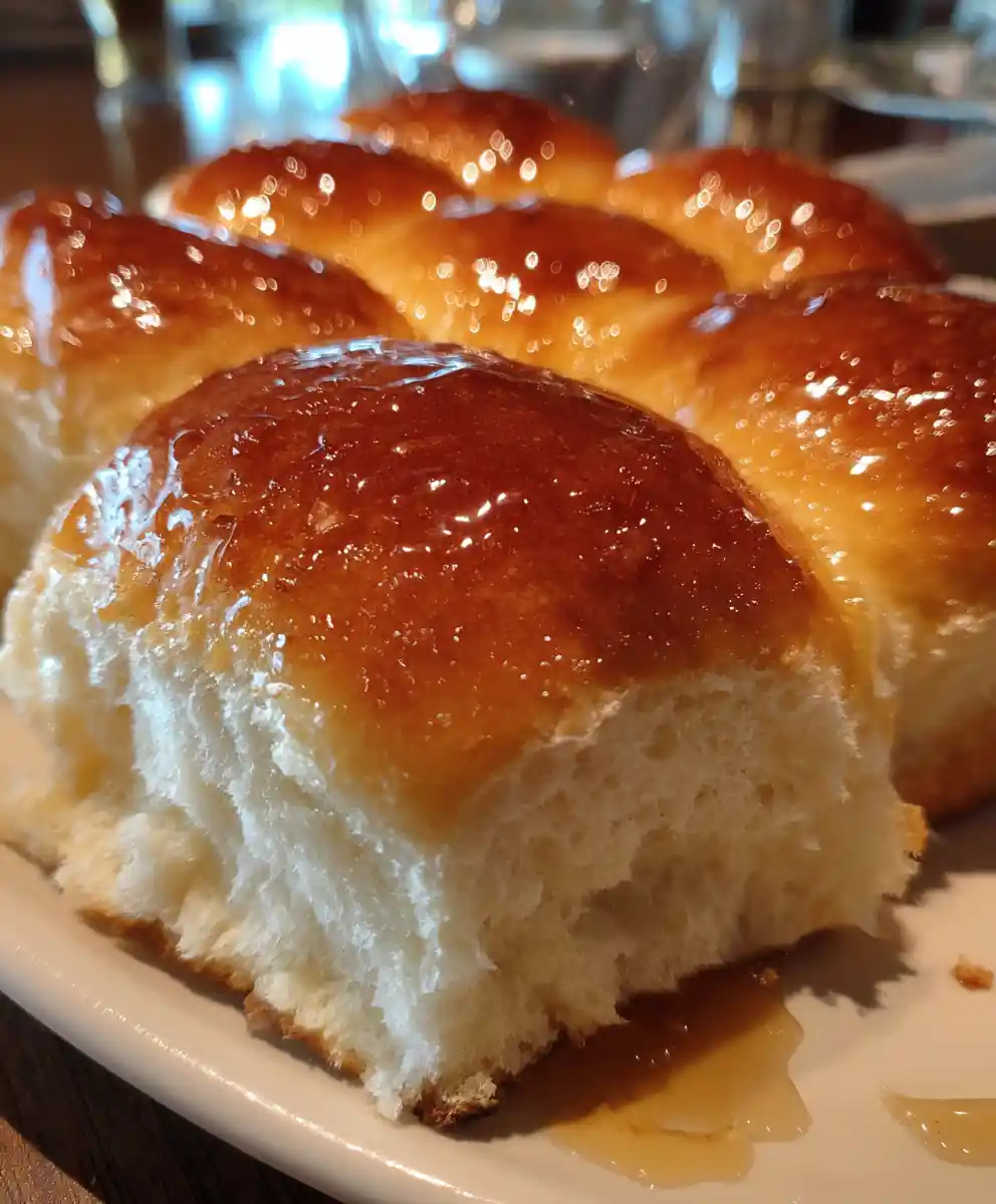 texas roadhouse rolls recipe with Honey Butter Gloss