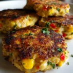 Tuna Cakes Recipe Golden Tuna Cakes With Sweet Corn Confetti 1761400726.5902665