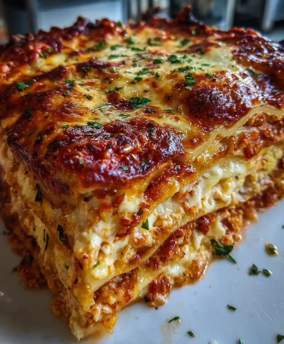 turkey lasagna recipe Roasted Red Pepper Turkey Lasagna