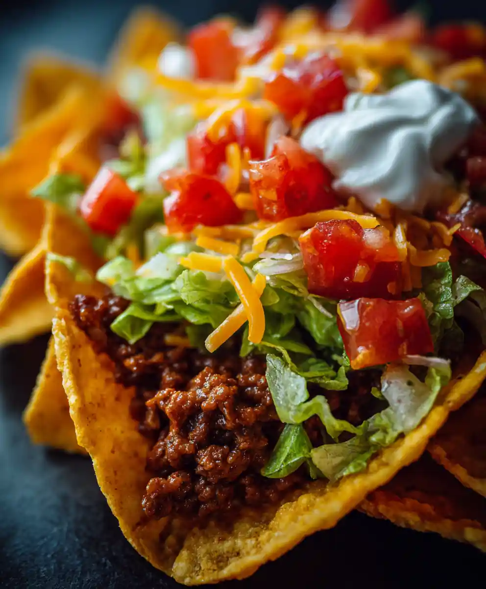 walking taco recipe With Salsa Roja Crunch