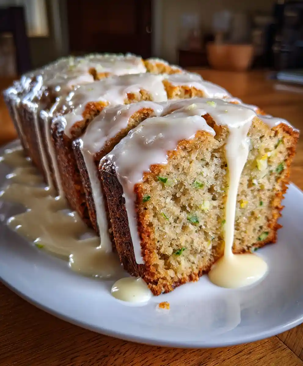 zucchini bread recipe easy With Lemon Icing Veil