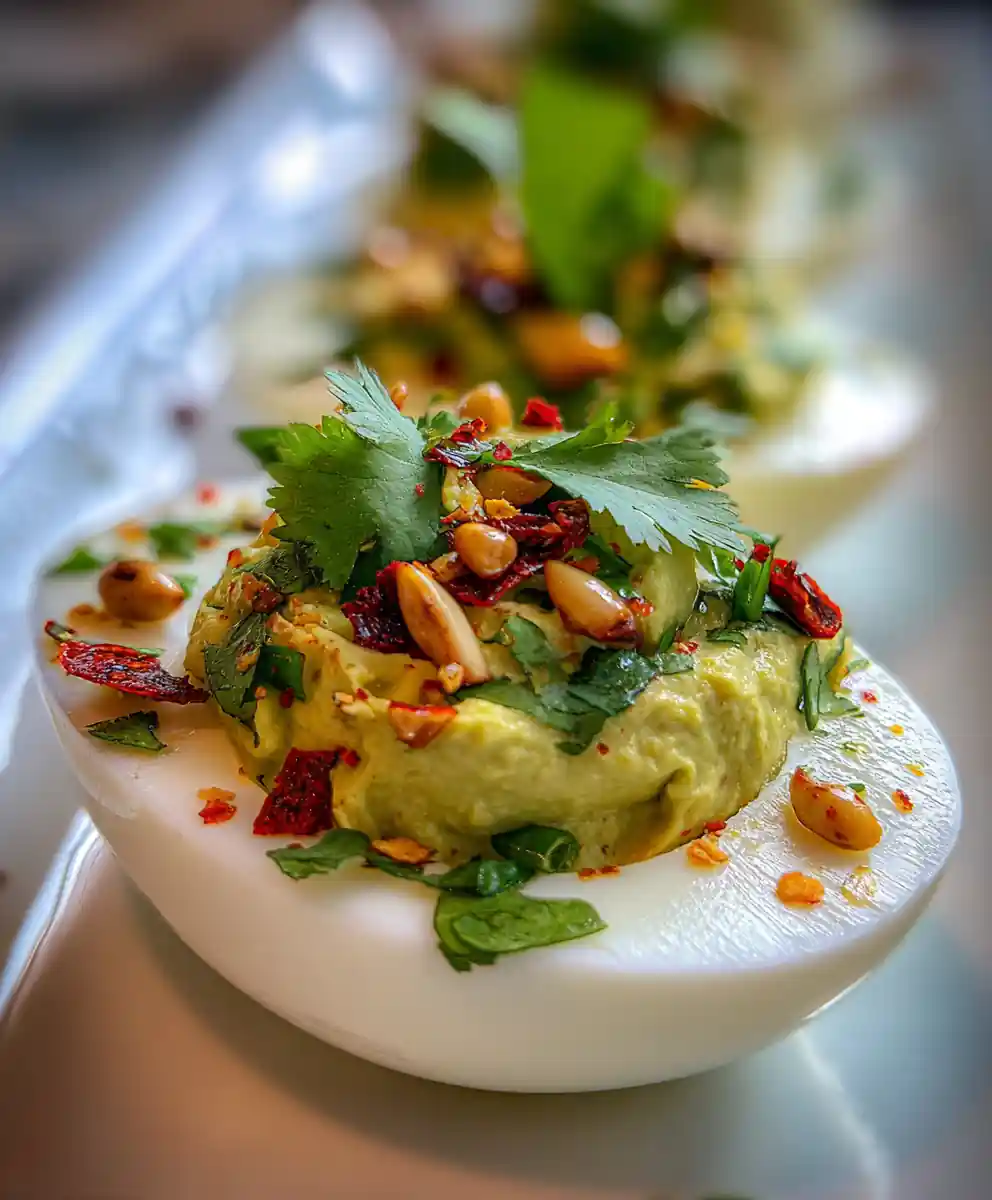 avocado deviled eggs recipe