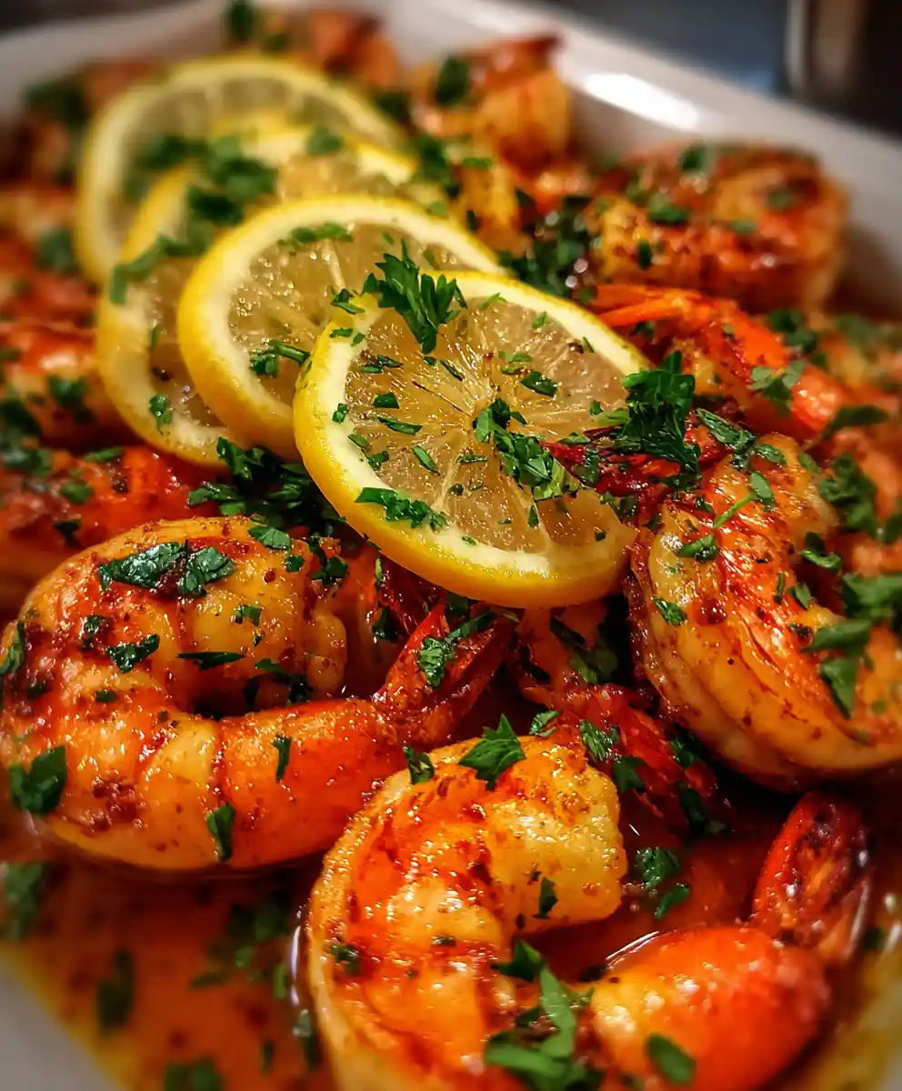 Bbq Shrimp Recipe Paprika Butter With Lemon Wheels 7 bbq shrimp recipe Paprika Butter With Lemon Wheels