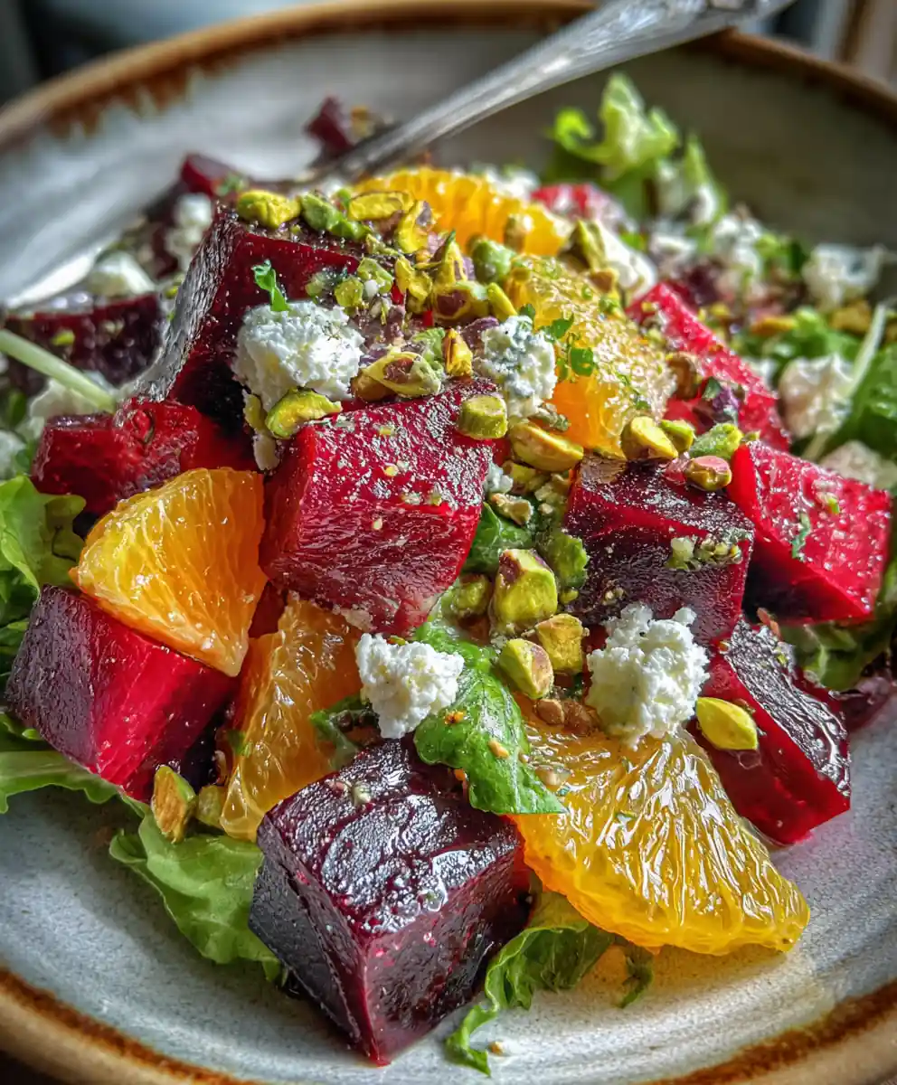 Beet Salad Recipe Citrus Goat Cheese And Pistachio 7 beet salad recipe Citrus Goat Cheese and Pistachio