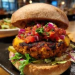 Best Turkey Burger Recipe Charred Patties With Tomato Relish 1762642411.792042
